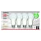 Satco Satco A19 E26 (Medium) LED Bulb Warm White 100 Watt Equivalence 4 pk S28789 - alternate 2